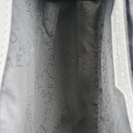 Détail de la doublure grise à motifs du sac Stella McCartney x Sorayama Falabella tiny