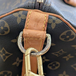 Louis Vuitton Keepall 50 fermeture éclair et attaches
