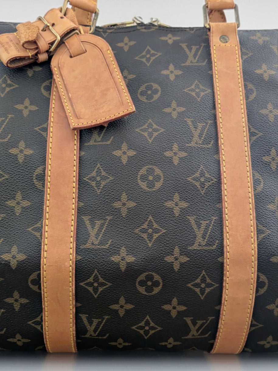 Keepall 50 monogram bandoulière amovible attachée