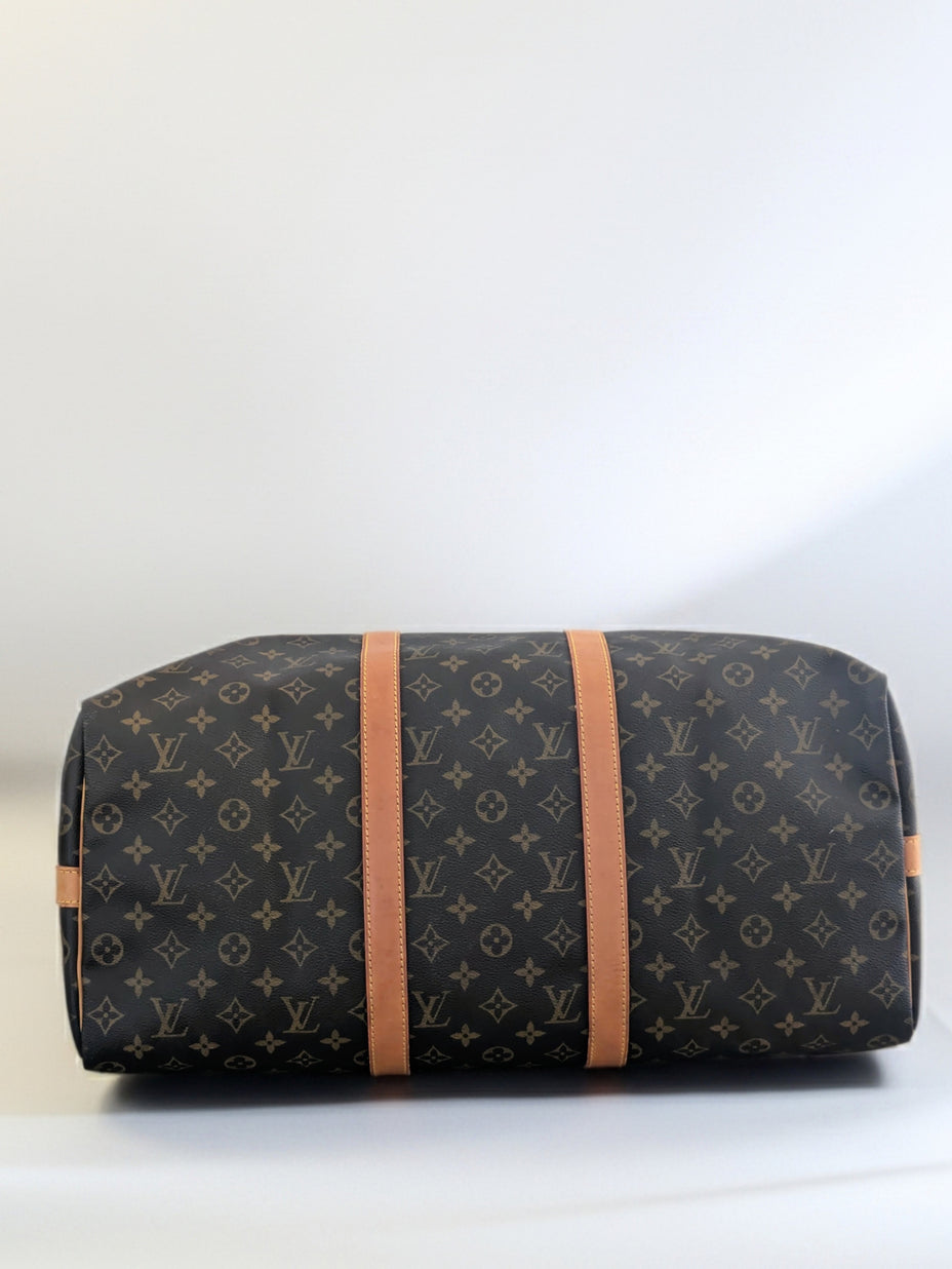 Keepall 50 étiquette nominative en cuir
